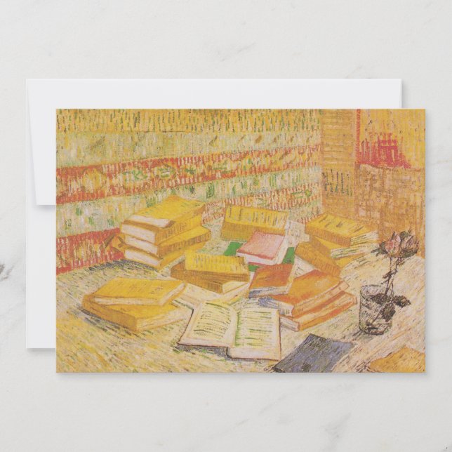 La vida con las novelas francesas | Vincent van Go (Anverso)