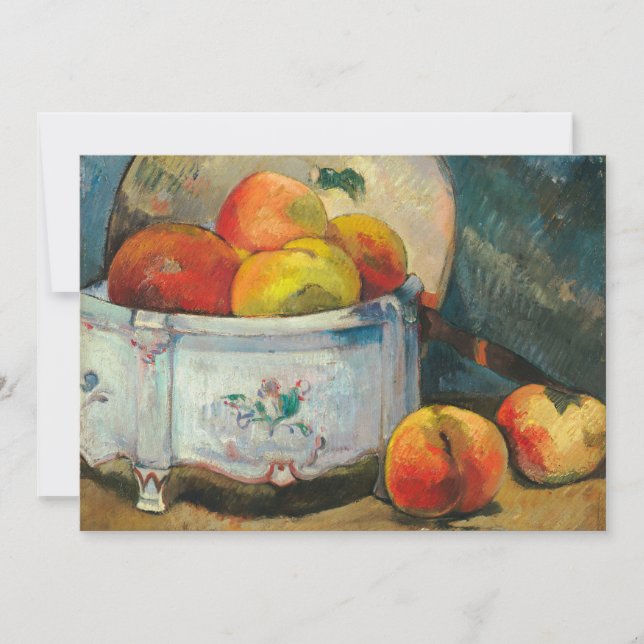 La vida con los melocotones | Paul Gauguin (Anverso)