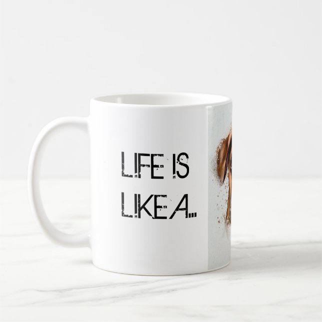 ¡La vida de la taza del boxeador es como los (Izquierda)