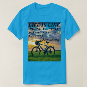 La vida de las camisetas es como andar en biciclet