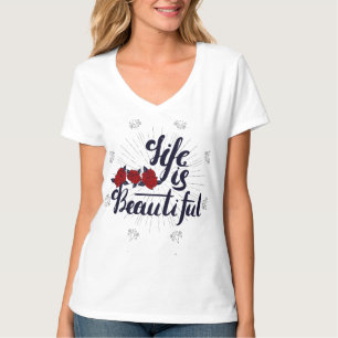 La vida de las mujeres es camiseta hermosa T-Shirt