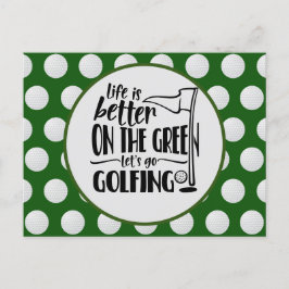 La vida del golf es mejor en la invitación del gol