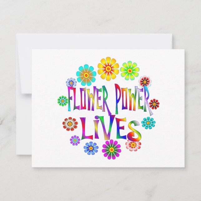 La vida del poder de las flores (Anverso)