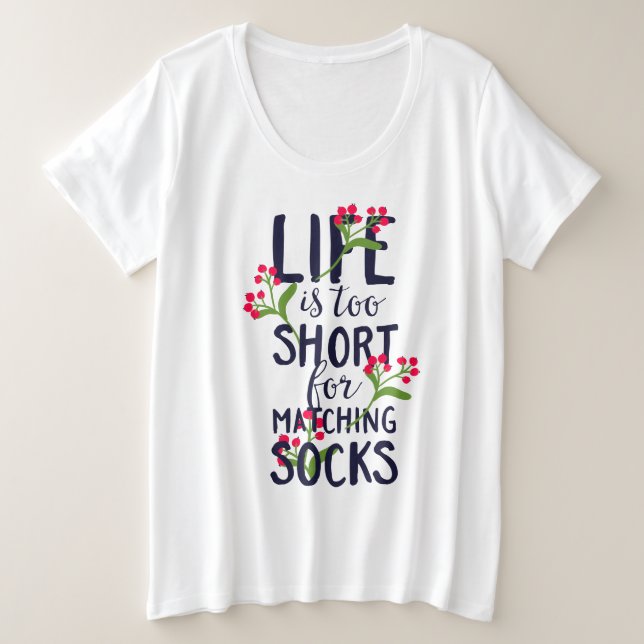 La vida divertida es demasiado corta para coincidi (Anverso del diseño)