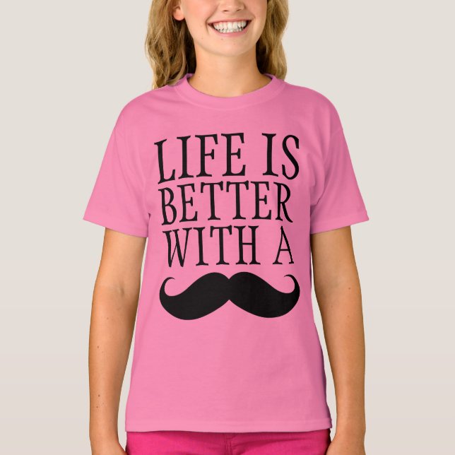 La vida divertida es mejor con la camiseta de un C (Anverso)