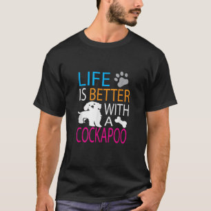 La vida divertida es mejor con una camiseta Cockap