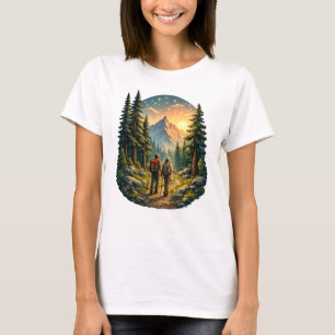 La vida en el campamento se siente bien – Camiseta