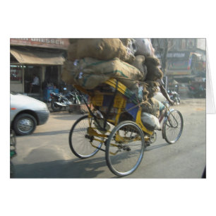 La vida en India: Bicicletas Rickshaw
