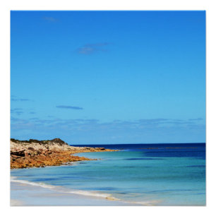 La Vida En La Playa Es Divertida, Poster Brillante