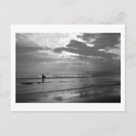 La vida en la playa: postal de Japón