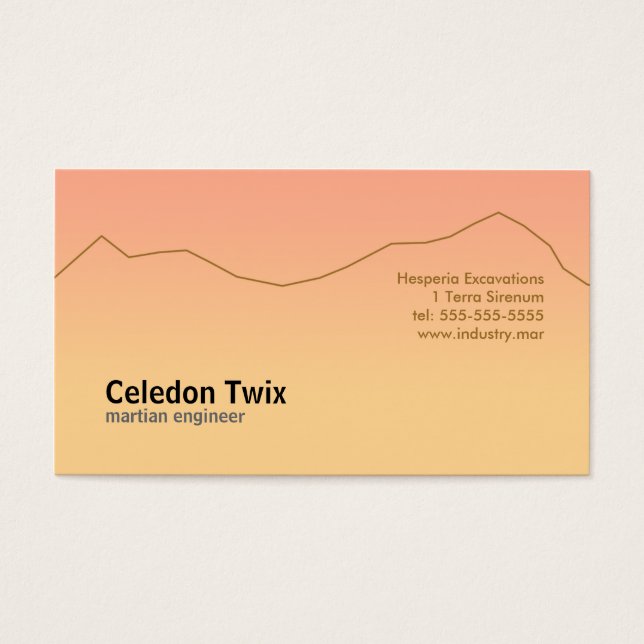 La vida en Marte (Frente)