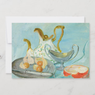 La vida en un fondo azul   Tadeusz Makowski