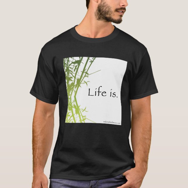 La vida es camiseta (Anverso)
