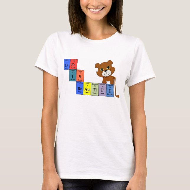 La vida es camisetas hermosas (Anverso)
