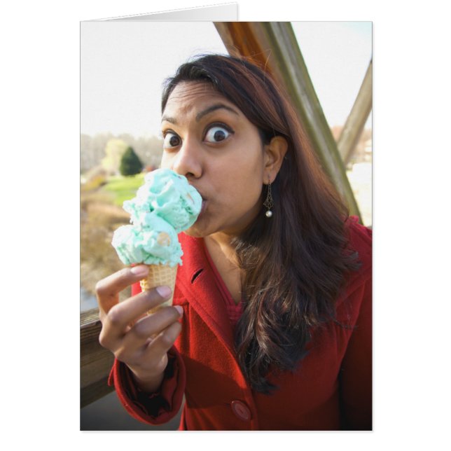 La vida es como un cono de helado… (Frente)
