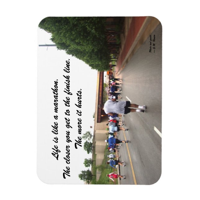 La vida es como un imán maratónico (Vertical)