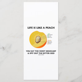 La Vida Es Como Un Peach Eat Sweet Mesocarp Spit O