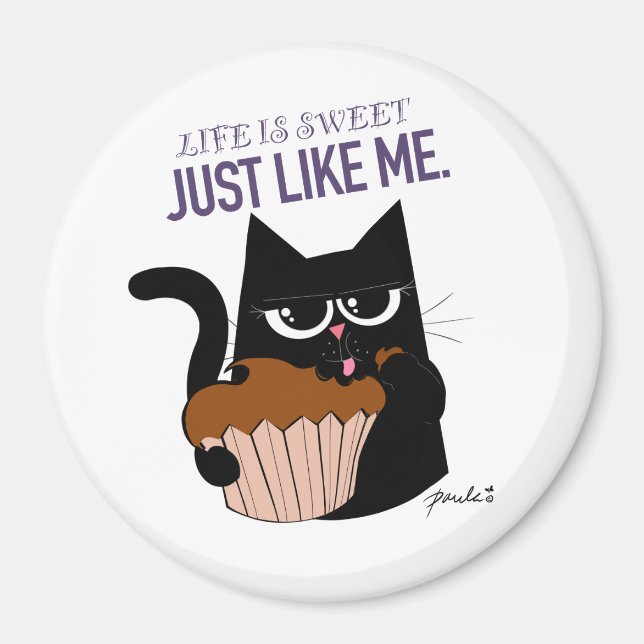 La Vida Es Dulce — Imán Redondo (Frente)