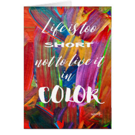 La vida es espacio en blanco moderno abstracto