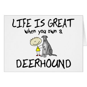 La vida es gran Deerhound