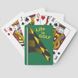 La vida es jugar cartas con la bandera amarilla ve