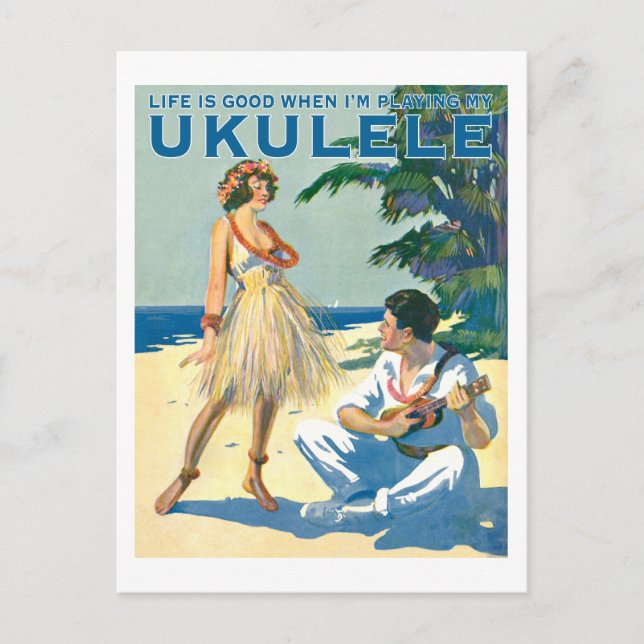 La vida es la buena postal #2 (Anverso)