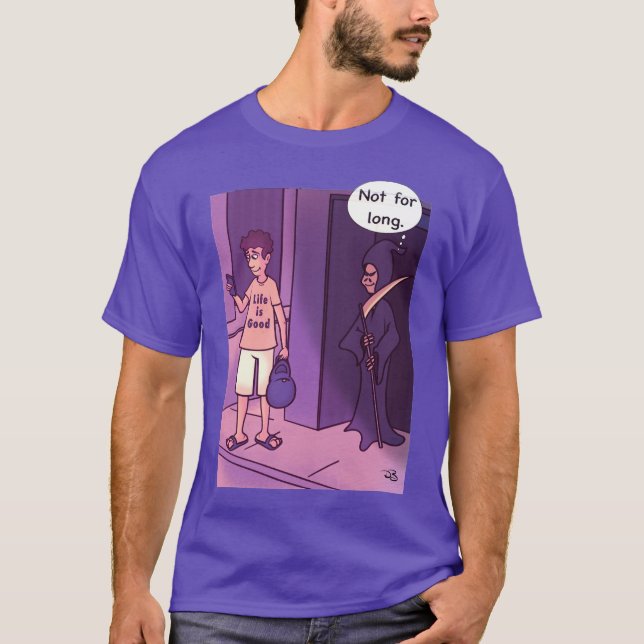 La vida es la camiseta de los buenos hombres (Anverso)