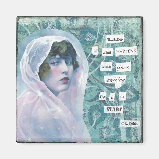 La vida es lo que pasa en el imán (Frente)