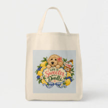 La vida es más dulce con una bolsa tote de Goldend