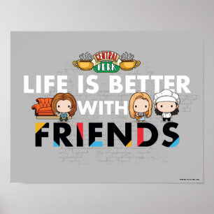 La vida es mejor con el arte de la teoría de amigo