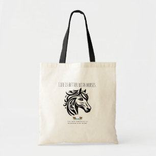 La vida es mejor con la bolsa de caballos