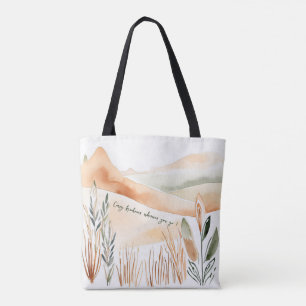La vida es mejor con la bolsa de té Minimalista de