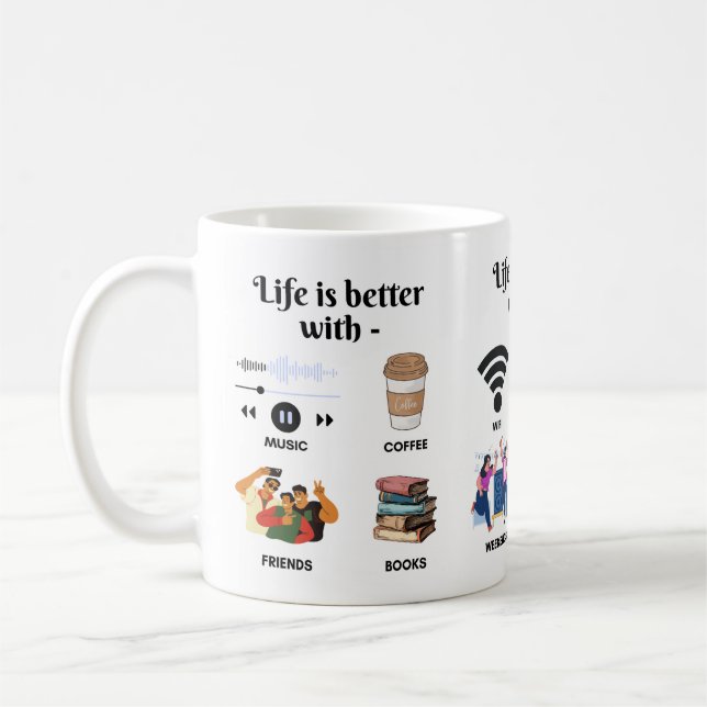 La vida es mejor con los tazas (Izquierda)