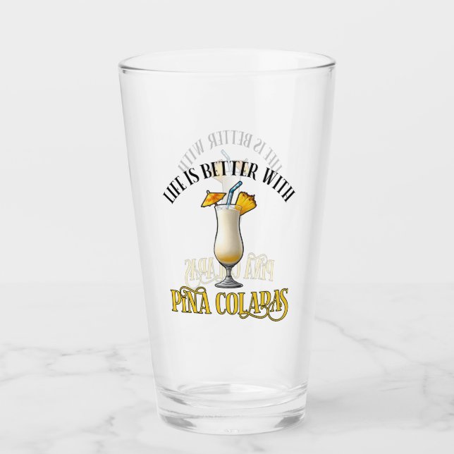 La vida es mejor con Pina Coladas (Anverso)
