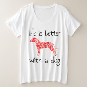 La vida es mejor con un perro - Amantes de los per