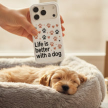 La vida es mejor con una funda de teléfono para pe