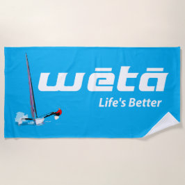 La vida es mejor con una toalla Weta