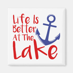 La vida es mejor en el imán del lago
