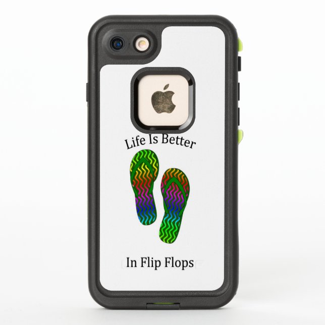 La vida es mejor en Flip Flops (Reverso)