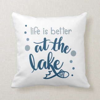 la vida es mejor en la almohada del lago