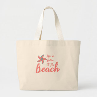La Vida Es Mejor En La Bolsa De Tote Beach
