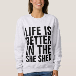 LA VIDA ES MEJOR EN LAS Camisetas DE ELLA