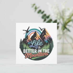 La vida es mejor en las montañas - la aventura de