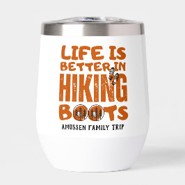 La Vida Es Mejor En Los Boots De Senderismo