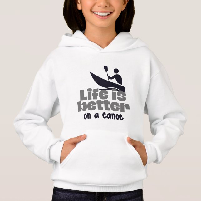 La vida es mejor en una canoa (Anverso)