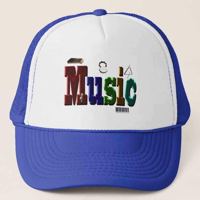 La vida es música, camioneros Gorras (Anverso)