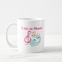 La vida es música en una taza