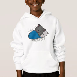 La vida es perfecta - Hoodie de gato durmiente