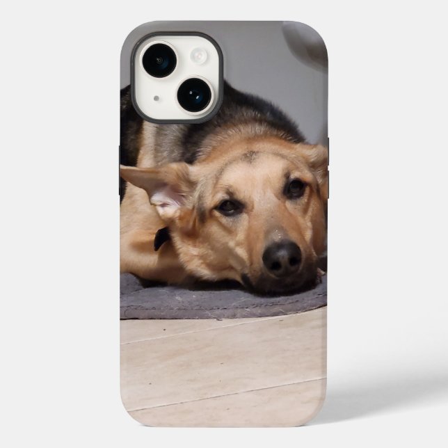 La vida es Ruff Iphone 14 Funda (Reverso )