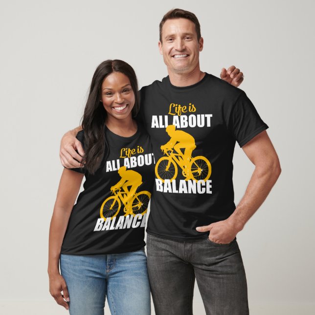 La vida es sobre la camiseta de la bicicleta de eq (Unisexo)